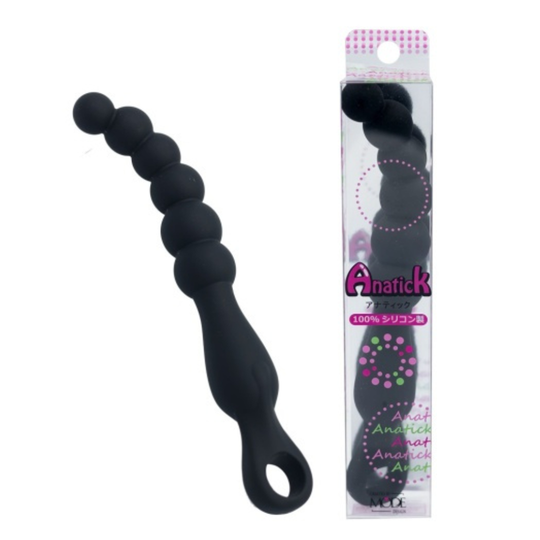 Mode Design - Anatick 後庭拉珠按摩棒 - 黑色