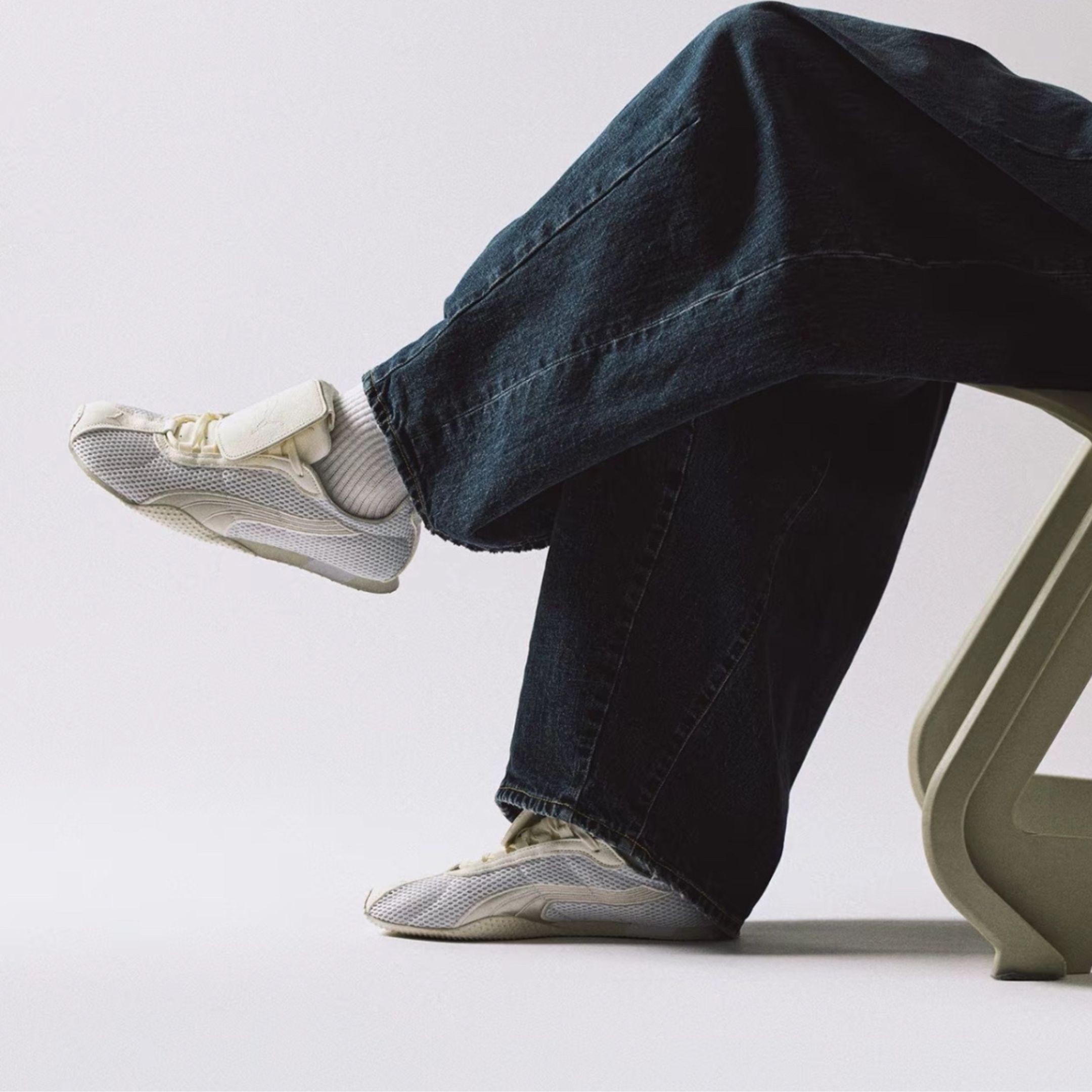 NICEDAY 代購 Puma x Open Yy openyy H-street 米白 聯名 復古 翻蓋 賽車鞋 休閒鞋 405046-01