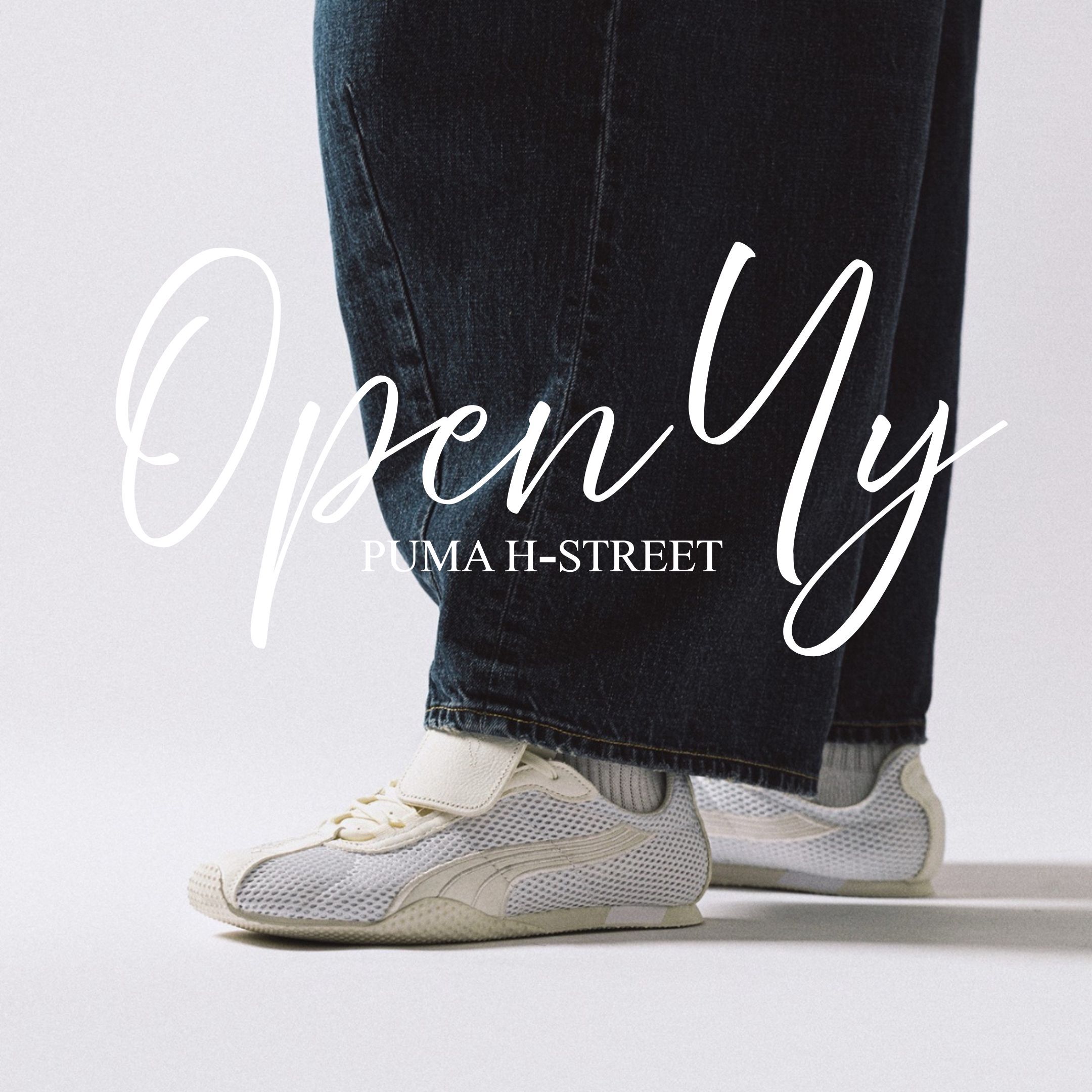 NICEDAY 代購 Puma x Open Yy openyy H-street 米白 聯名 復古 翻蓋 賽車鞋 休閒鞋 405046-01