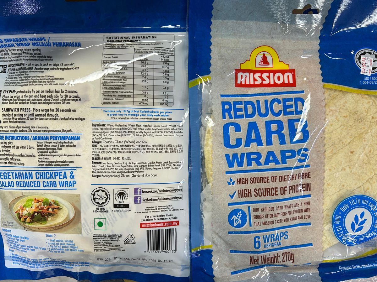 Mission 減碳捲餅 270g (共6片裝)