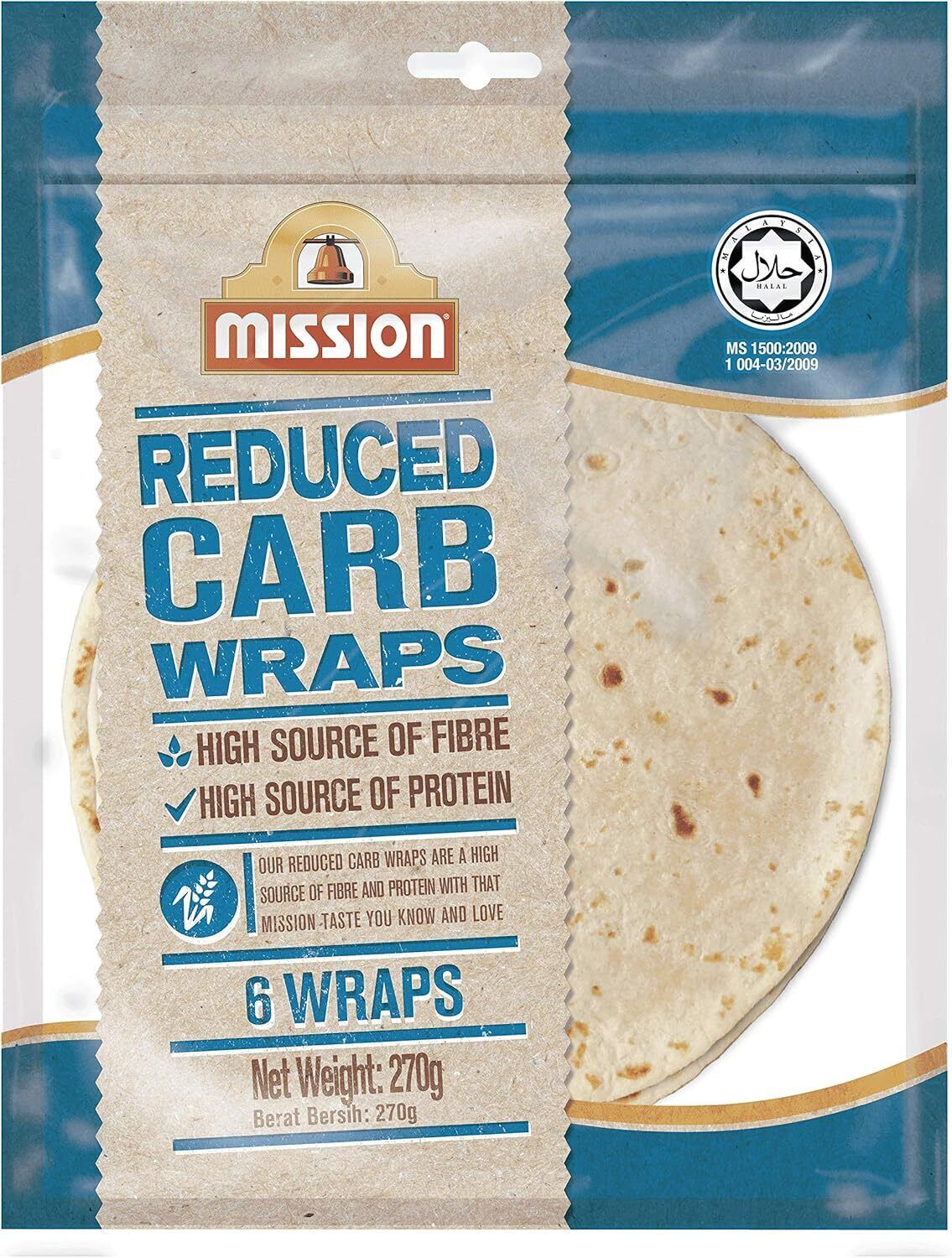 Mission 減碳捲餅 270g (共6片裝)