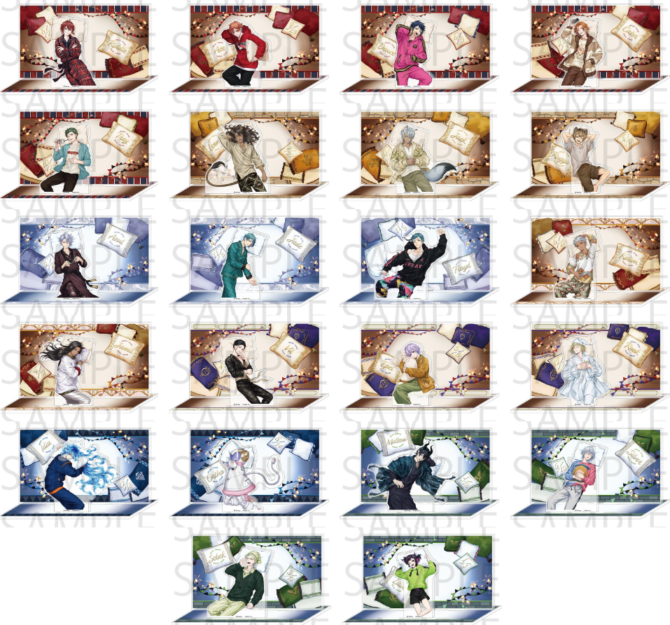 [代購][預訂] TWST 睡衣系列 立牌