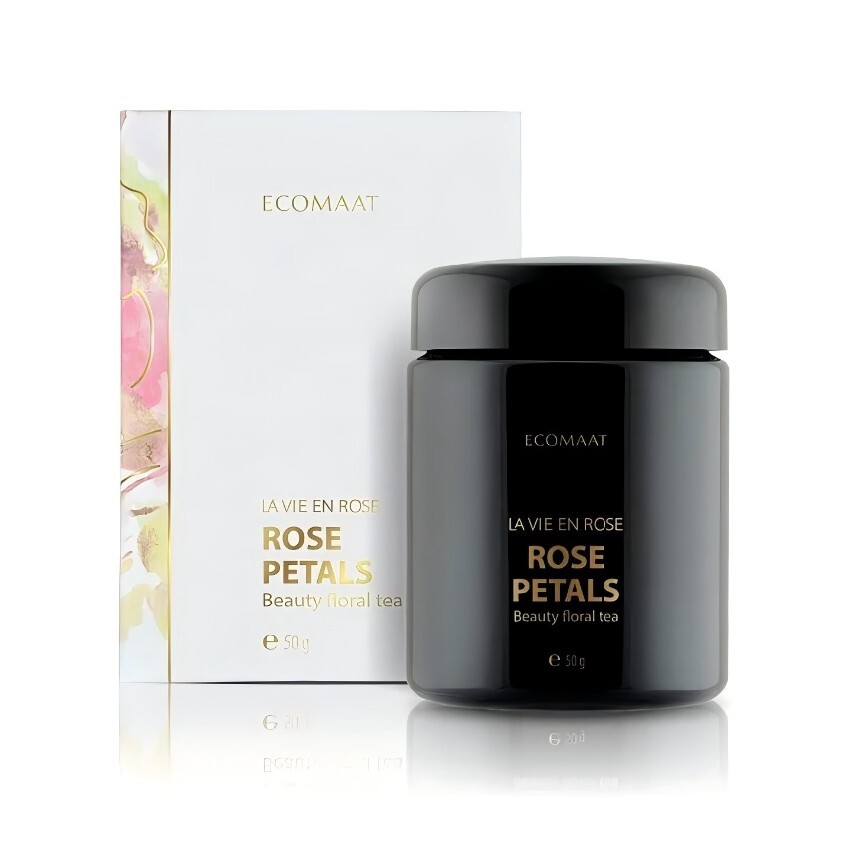 ECOMAAT 伊可茉【正品 】 美顏茶玫瑰花粉茶袋泡茶50g