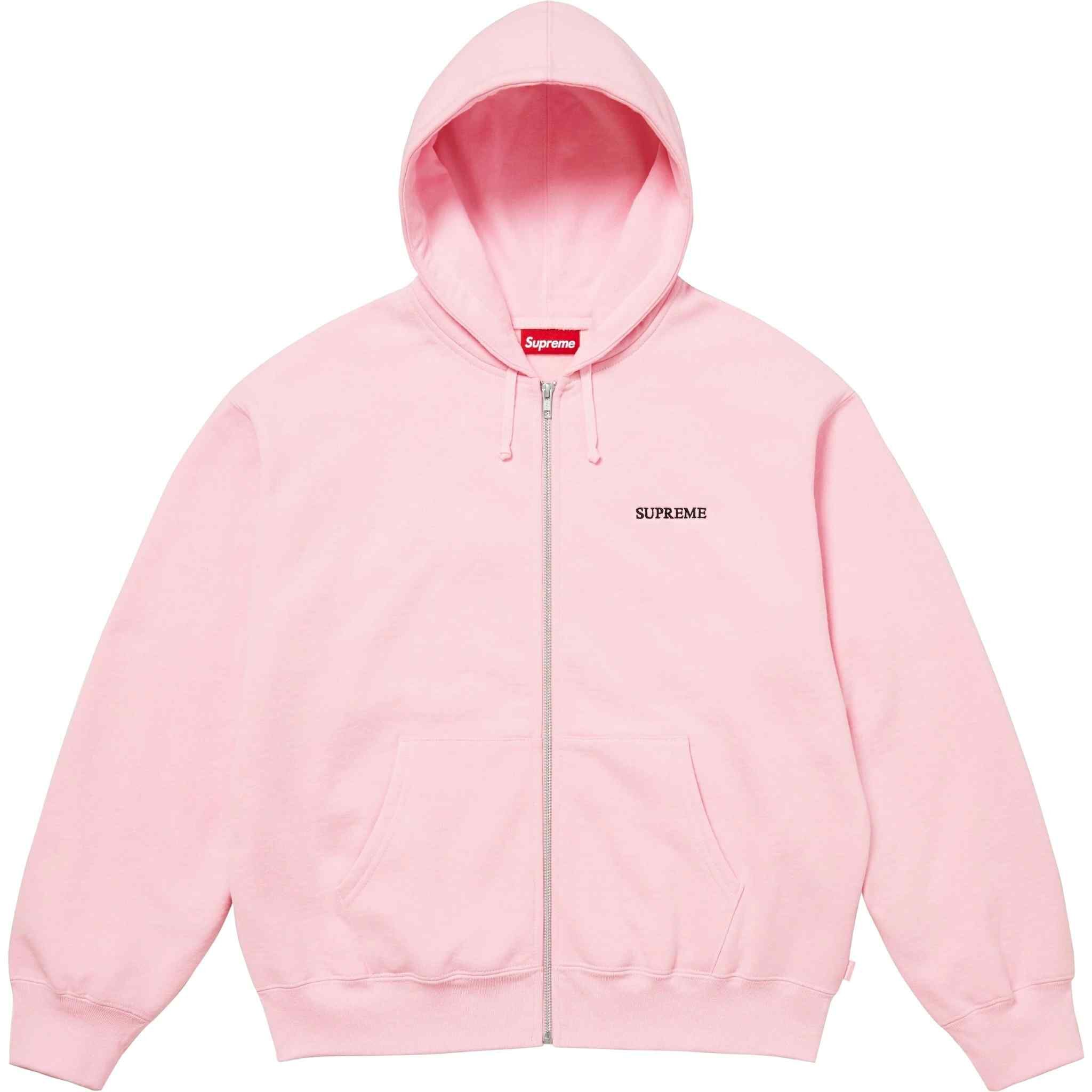Supreme IDGAF Zip Up Hooded Sweatshirt (4Colors)