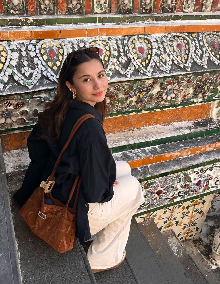 Gentle Woman Suede Ballerina Bag (Brown)