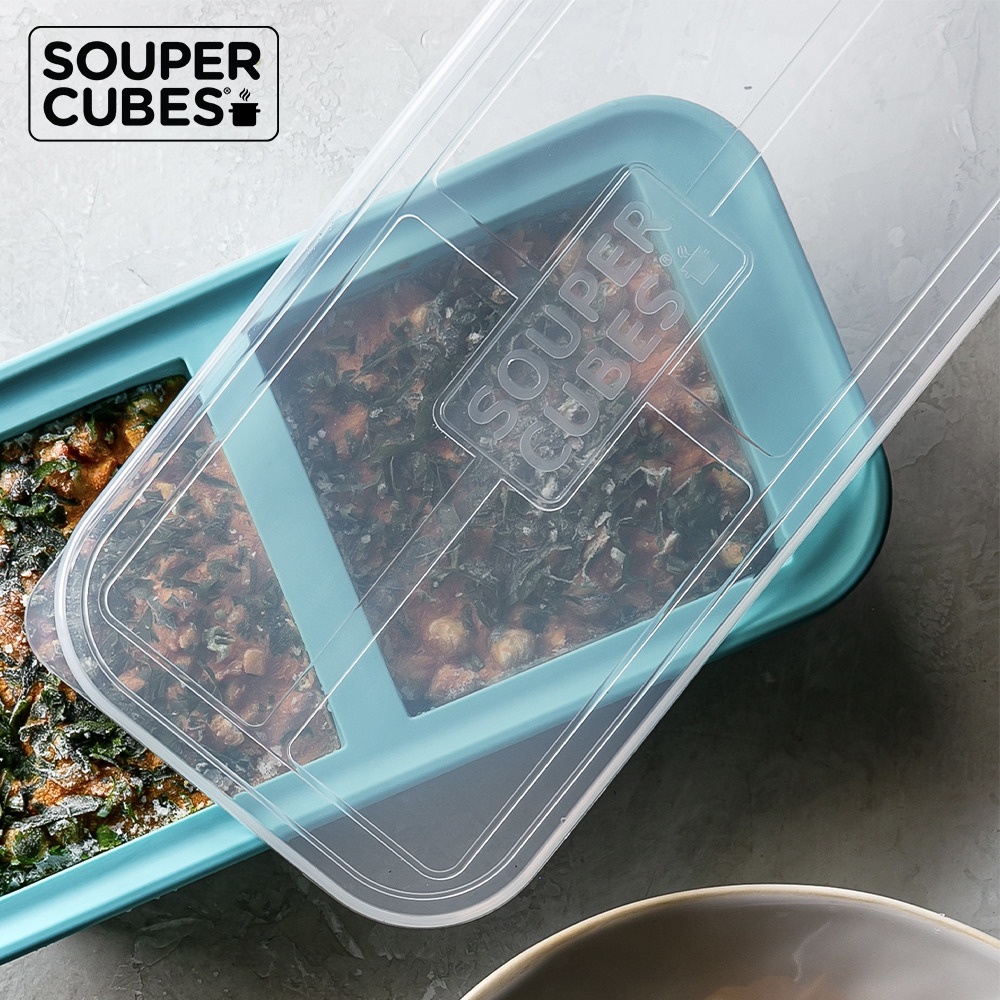 【樂森藥局】美國 Souper Cubes 多功能食品級矽膠保鮮盒、副食品分裝盒