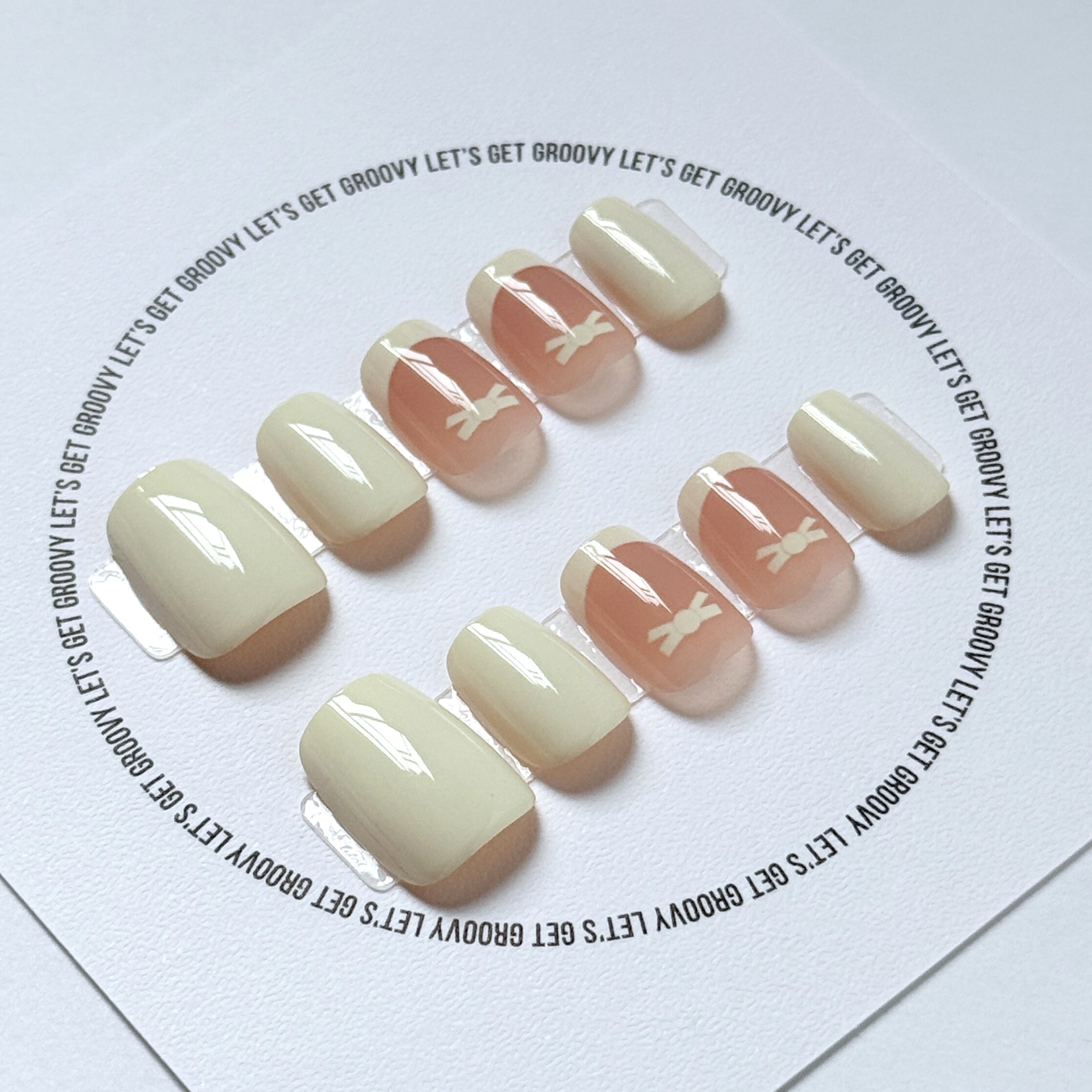 Slay ︳Simple White Color Bow Tie