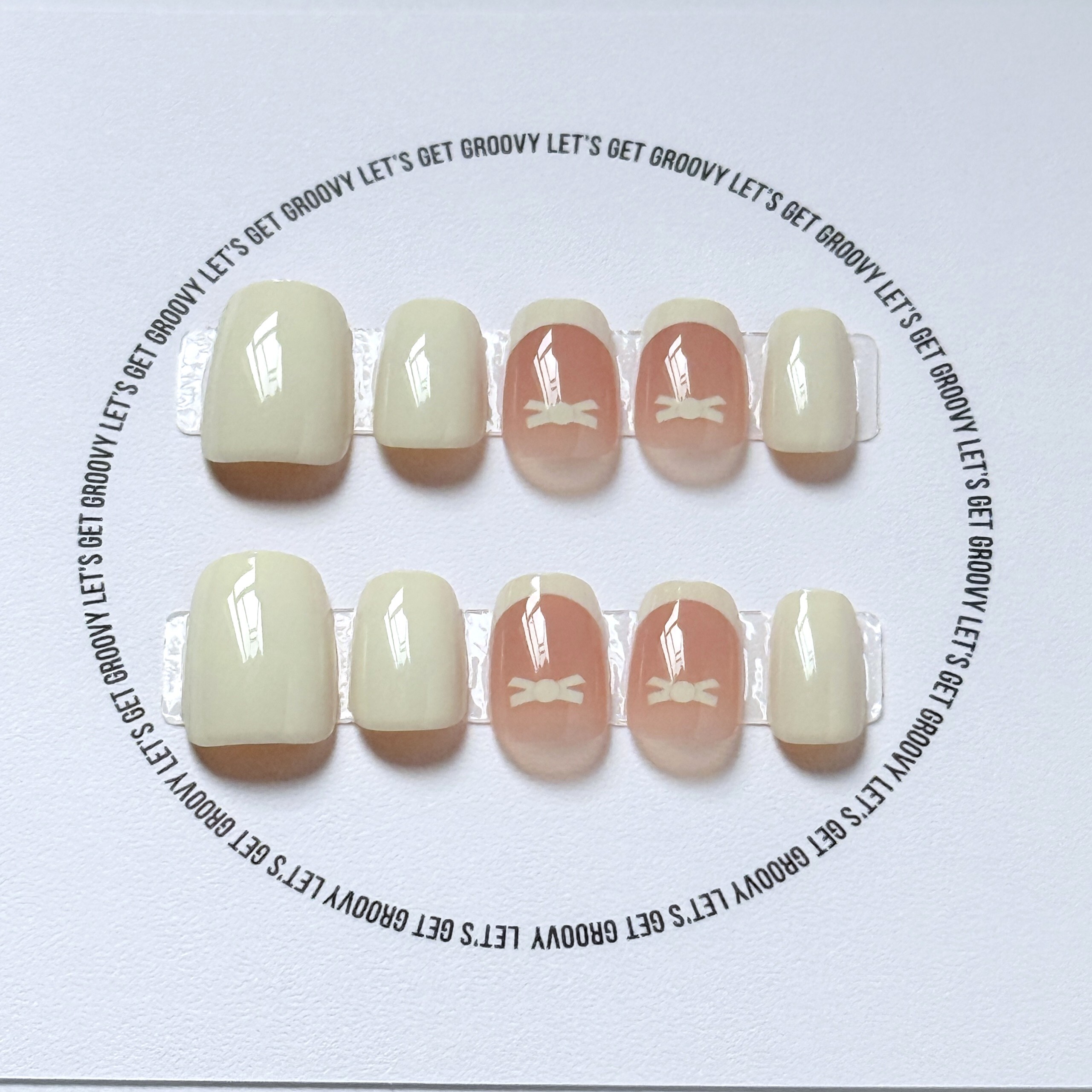 Slay ︳Simple White Color Bow Tie