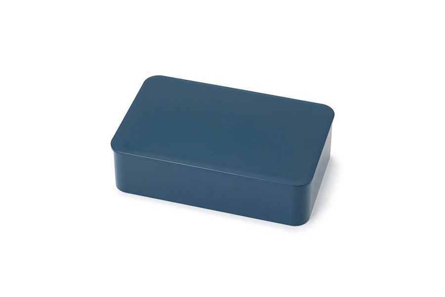 中川政七商店 - 不易沾黏飯粒便當盒 / 深藍 / 大