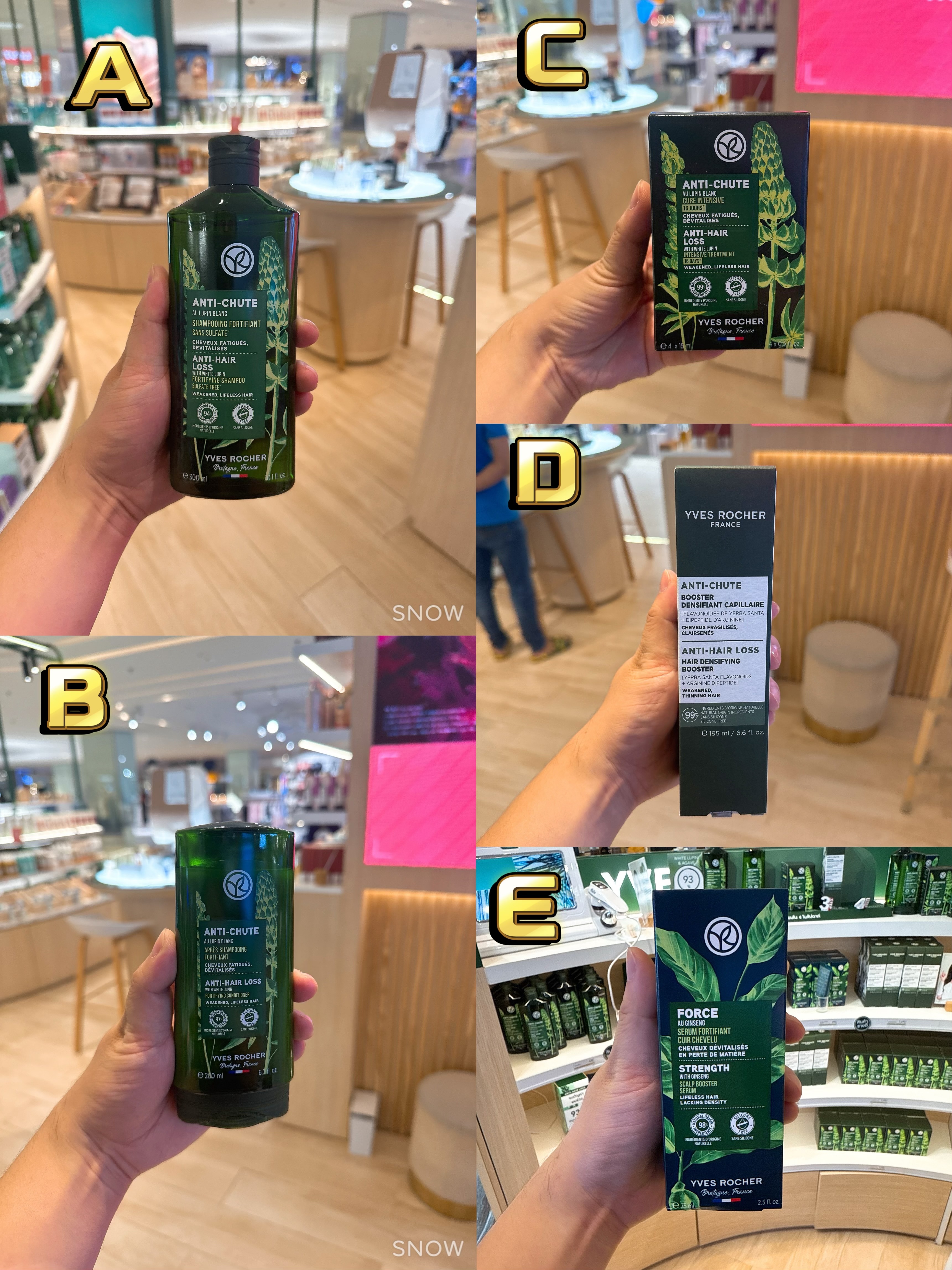 泰國直送 YVES ROCHER 皇牌防脫髮系列