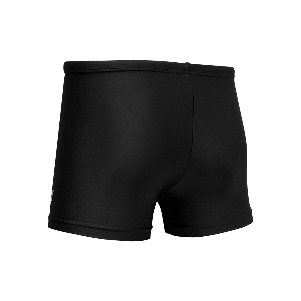 男童機能性面料平腳泳褲 - 黑