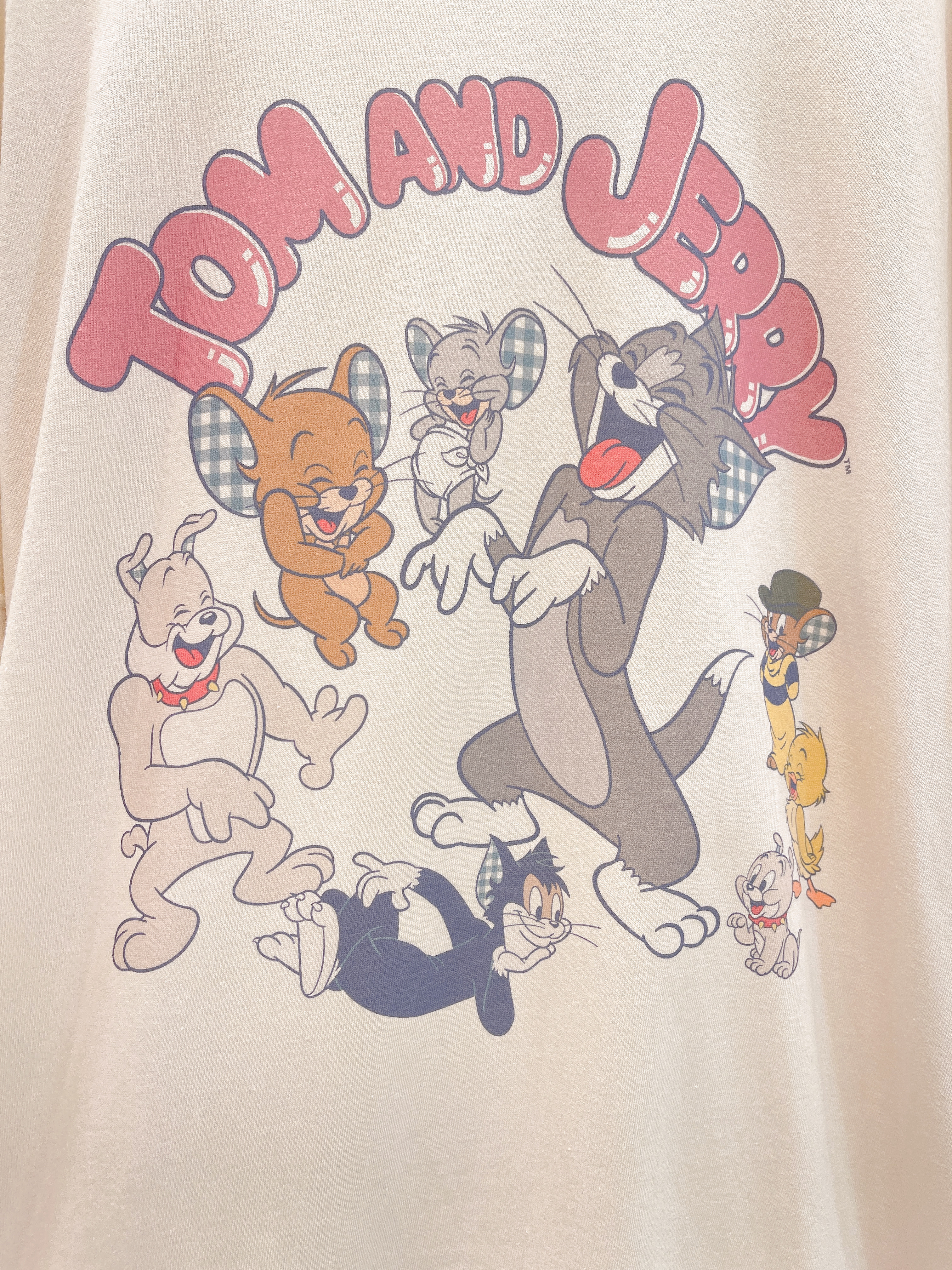 湯姆和傑瑞 朋友 微笑系列T-shirt