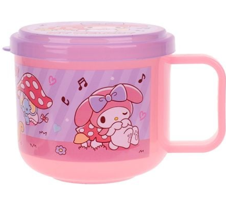 My Melody 230ml BPA Free 膠杯連蓋 9-7744-9
