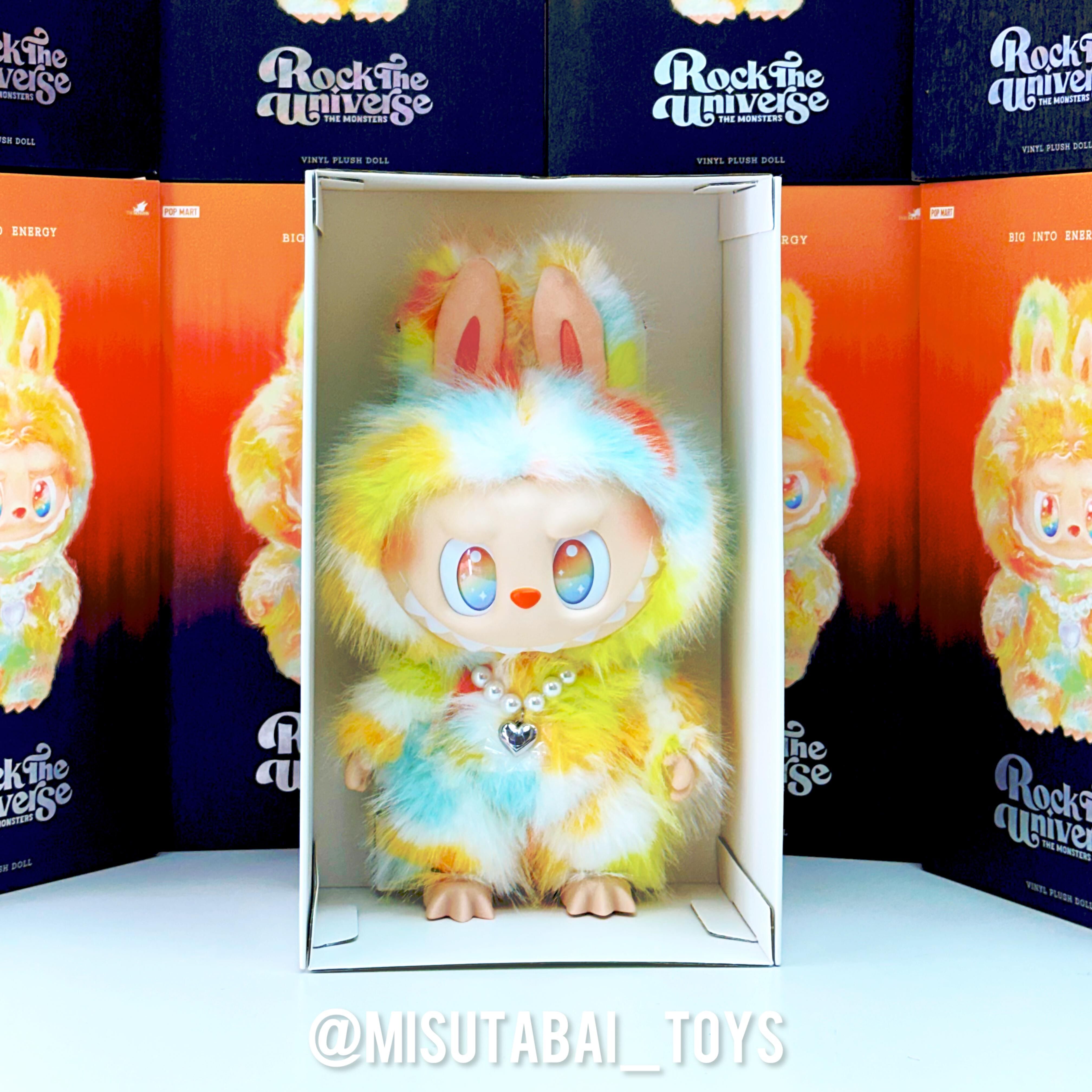 THE MONSTERS Big into Energy Series-ROCK THE UNIVERSE Vinyl Plush Doll ( POPMART )