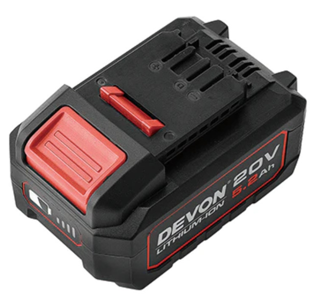 DE010 "大有" 20V 鋰電池 (5.0Ah)