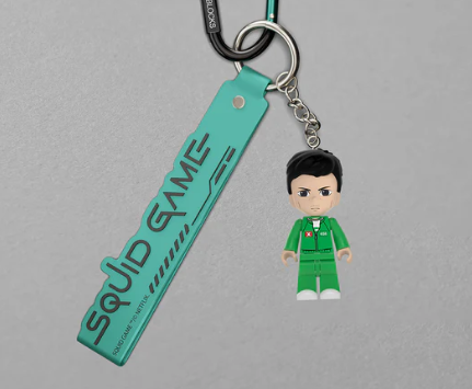 魷魚遊戲鎖鑰扣 - 玩家456