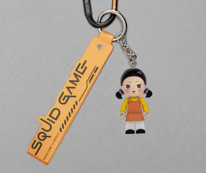 魷魚遊戲鎖鑰扣 - 英熙娃娃