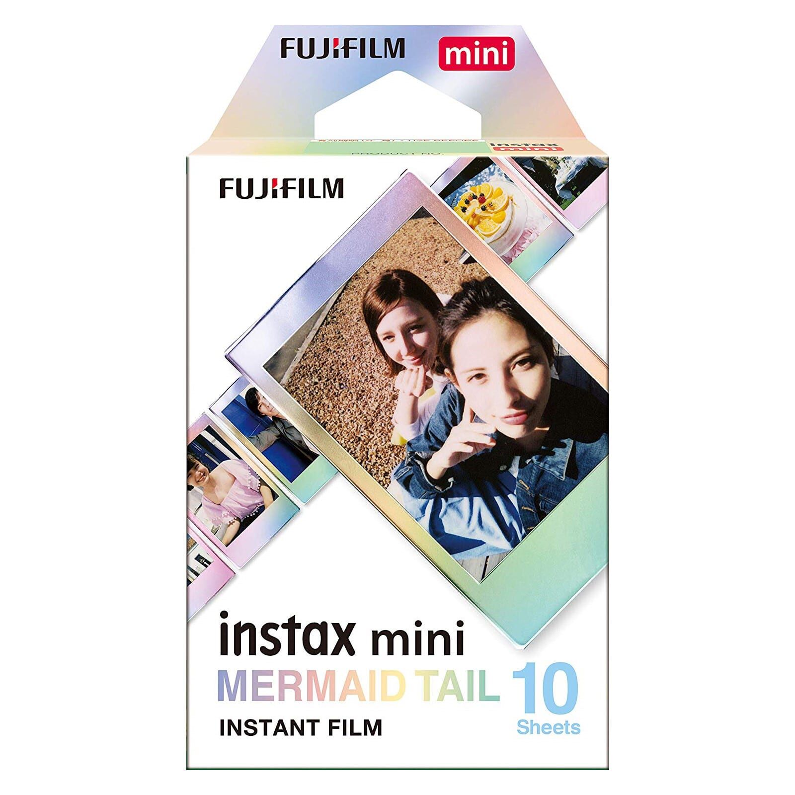 FUJIFILM INSTAX MINI 富士即影即有菲林相紙 10 張 (MERMAID TAIL 美人魚尾)