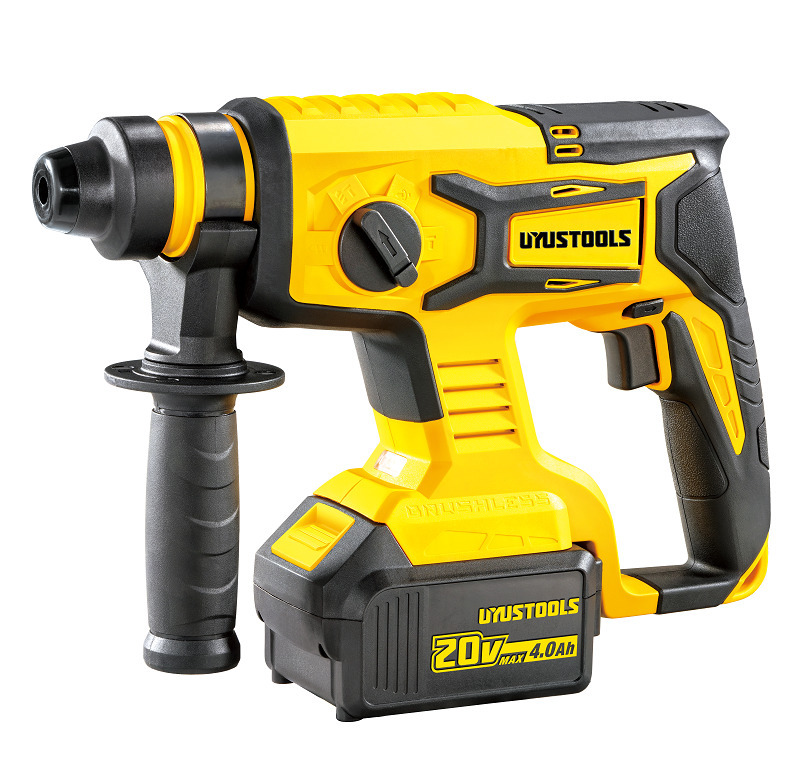 UY005 "UY" 三用油壓鑚(鋰20V)(無刷)(4.0AhX1+快充) 【套裝】