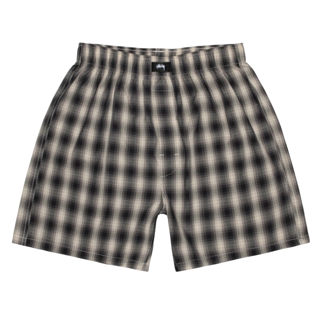 ☆ETW☆【EASY TO WEAR】Stussy 25SS BOXER SHORTS 3 PACK 格紋 條紋 LOGO 內褲 三件一組