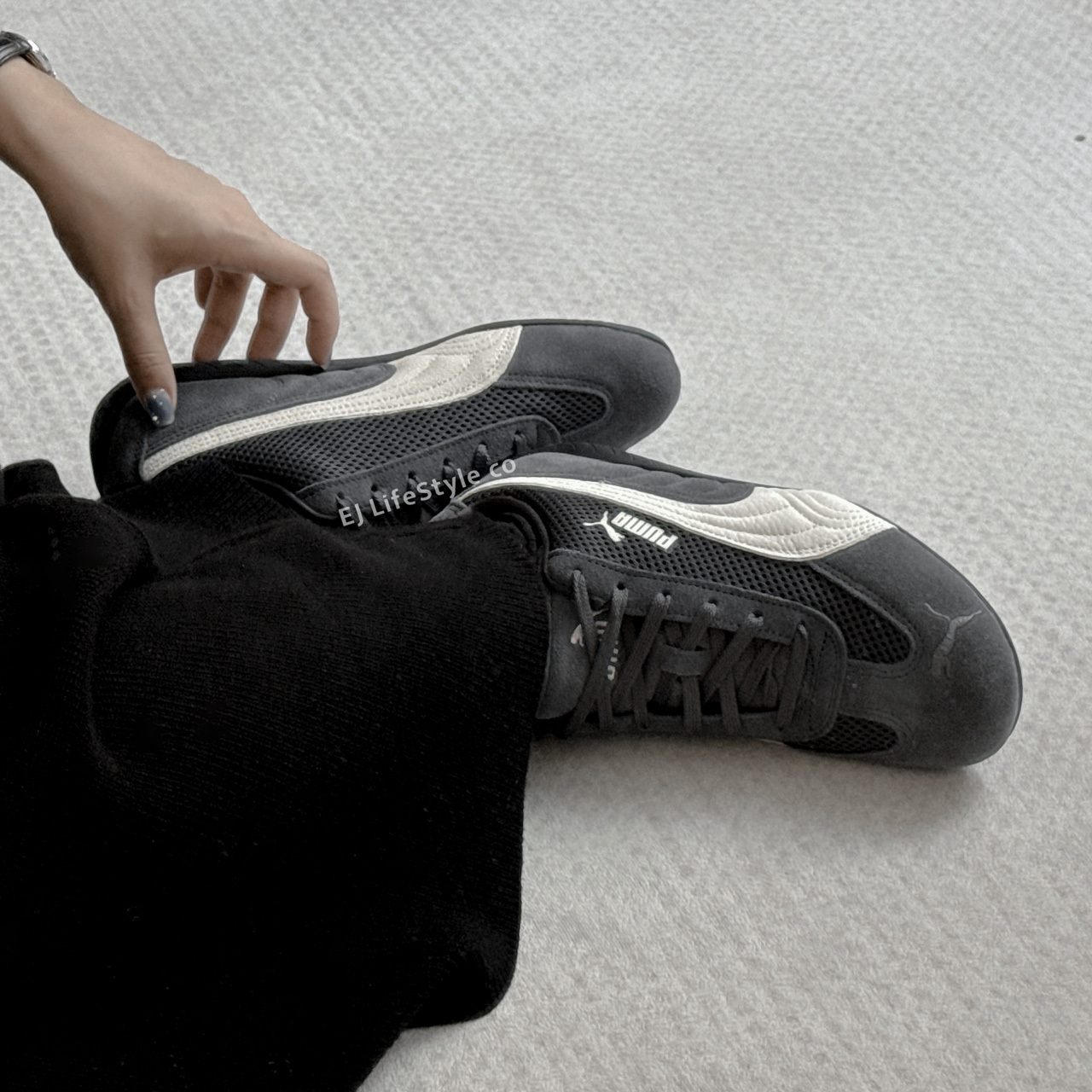 PUMA SPEEDCAT MESH 霧灰 炭灰 奶油白 低飽和 復古 賽車鞋 男女鞋 404370-01 / 現+預