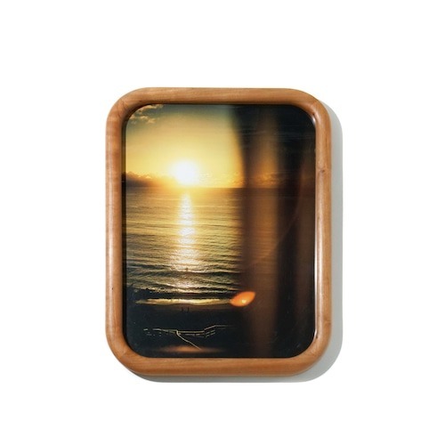 FRESH FEELING Wooden Round Frame