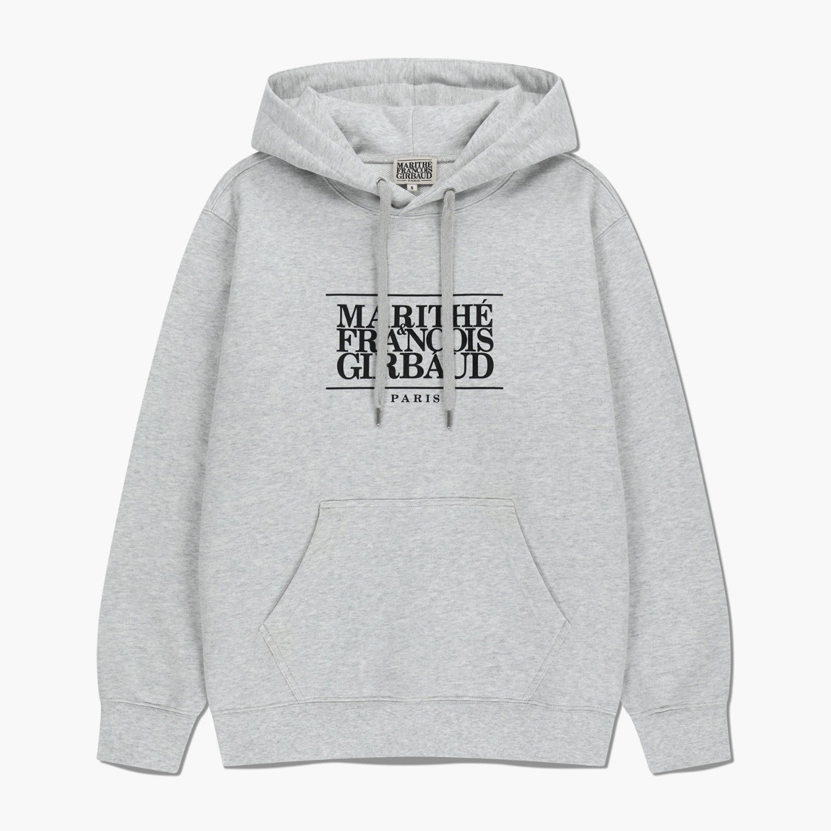 韓國 Marithe FRANCOIS Girbaud  經典LOGO 長袖帽T