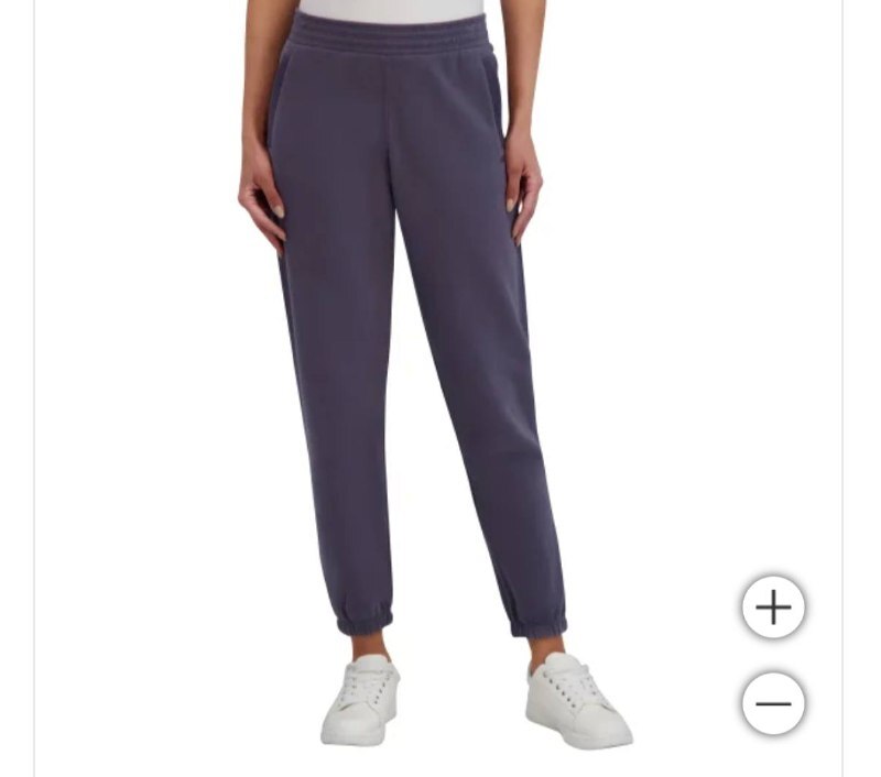 [USW] DKNY GRAY WOMEN'S SPORT FLEECE JOGGER, 1913232-GRAY (UZZ162)
