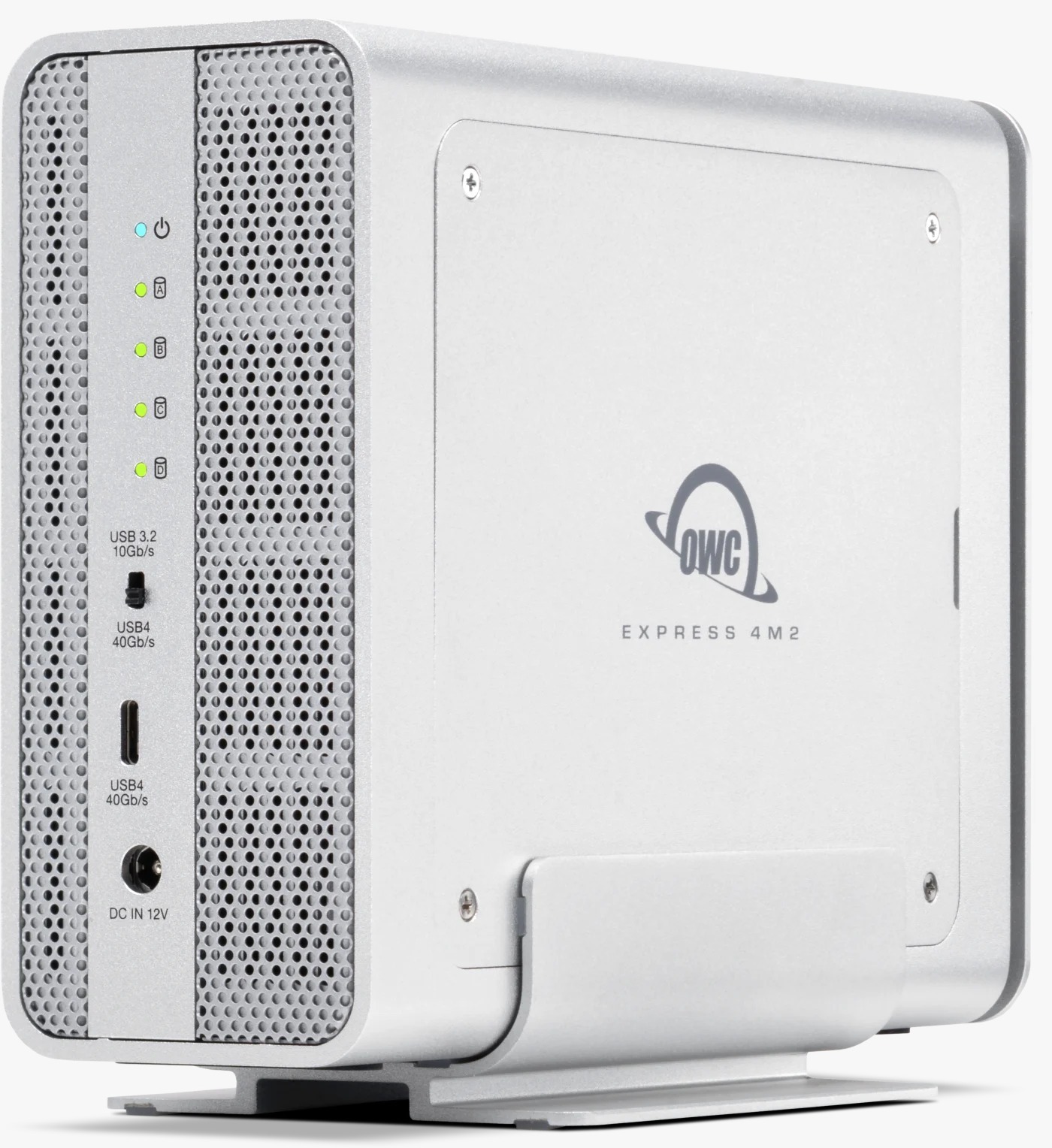 OWC Express 4M2 Four-Slot USB4 (40Gb/s) External Storage Enclosure for NVMe M.2 SSDs