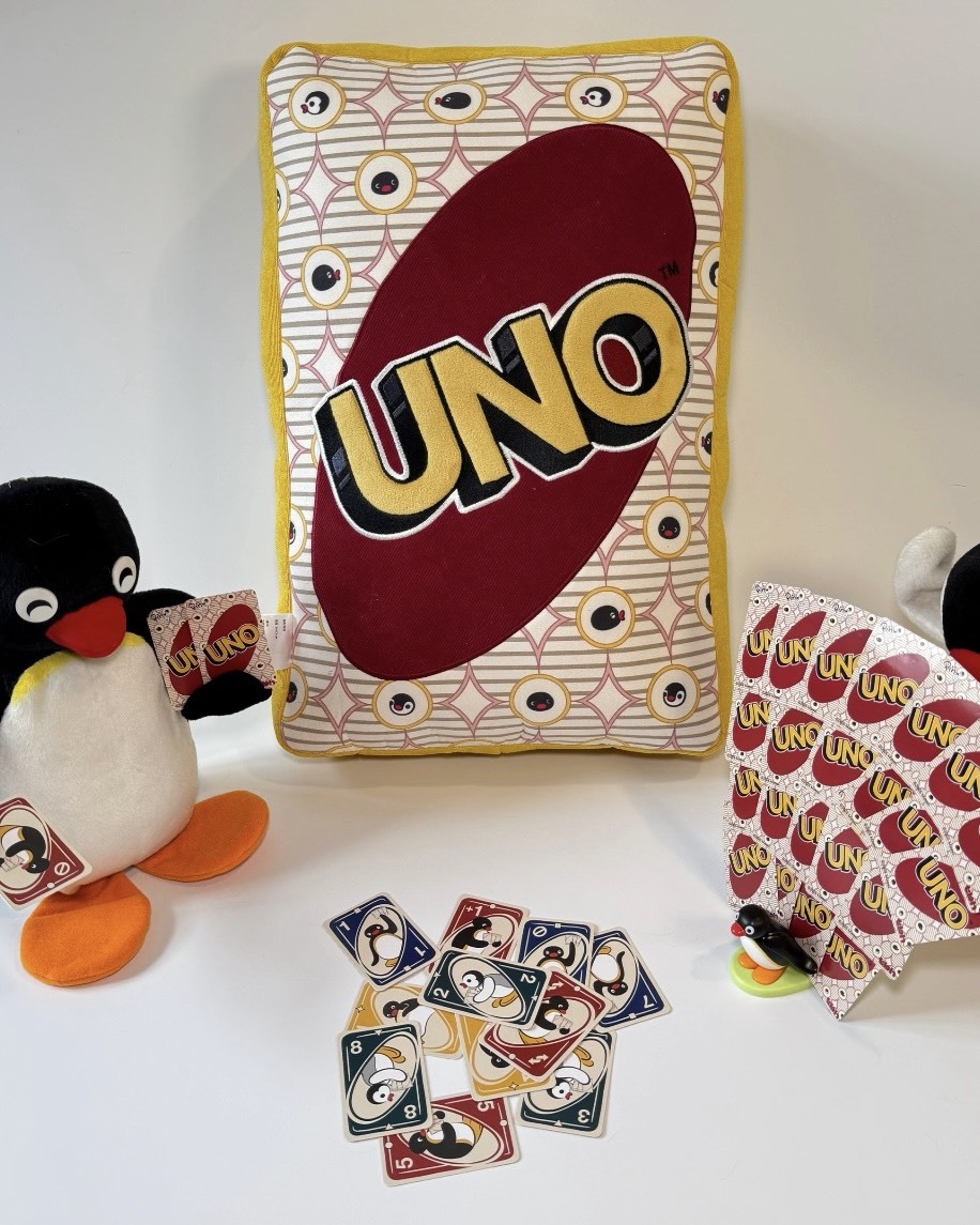 Pingu x TBH x UNO 野獸派家居 卡牌抱枕 共3款