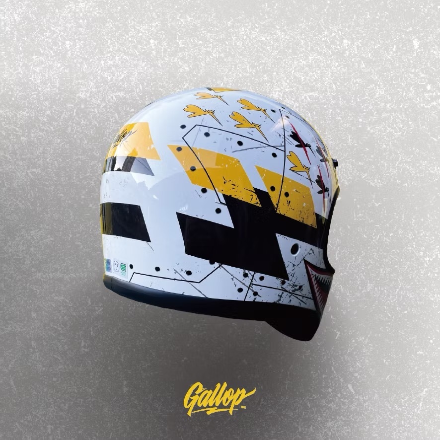 Gallop M1王牌 【白色】山車帽