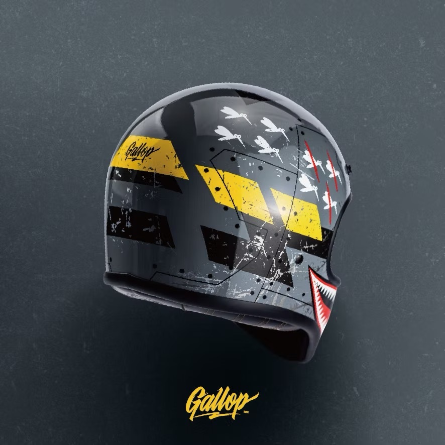 Gallop M1王牌 【水泥灰】山車帽