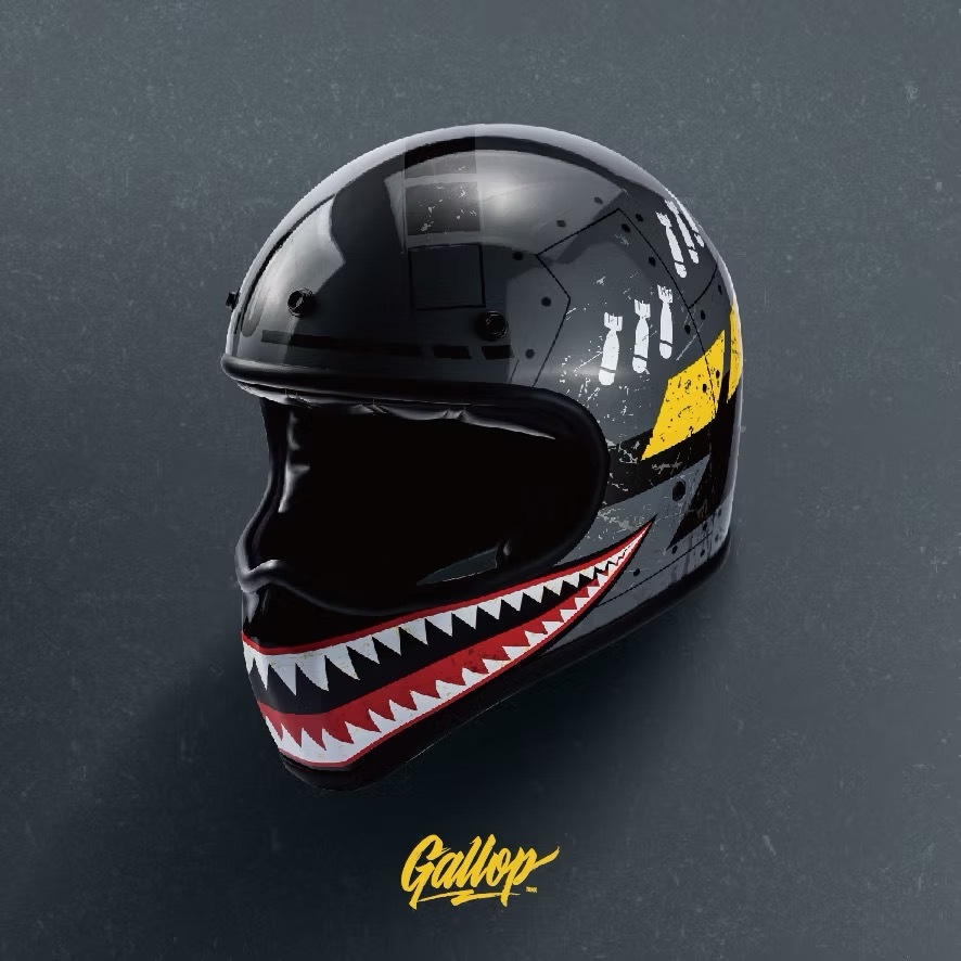 Gallop M1王牌 【水泥灰】山車帽