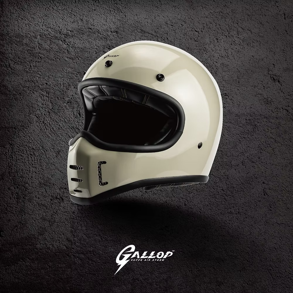 Gallop M1 素色【水泥綠】山車帽