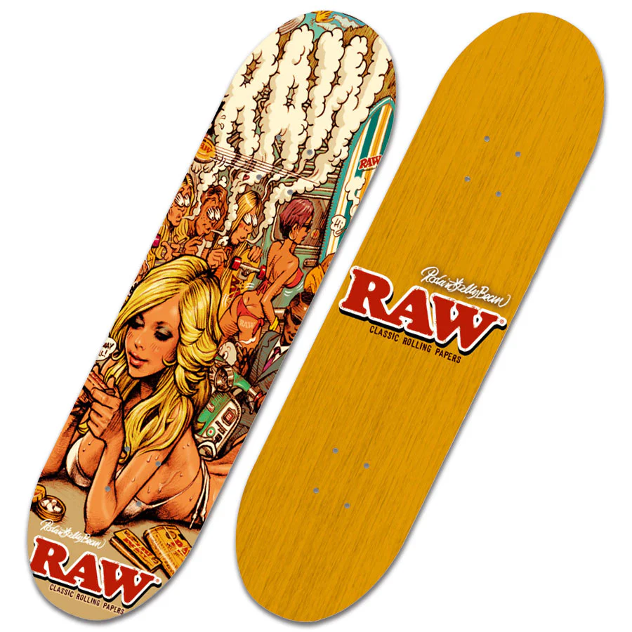 "RAW GIRL Summer" Skate Deck