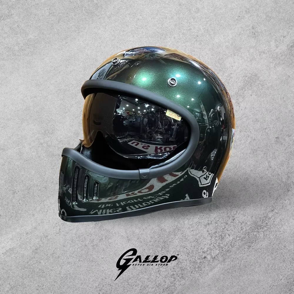 Gallop M2 素色【橄欖綠】山車帽