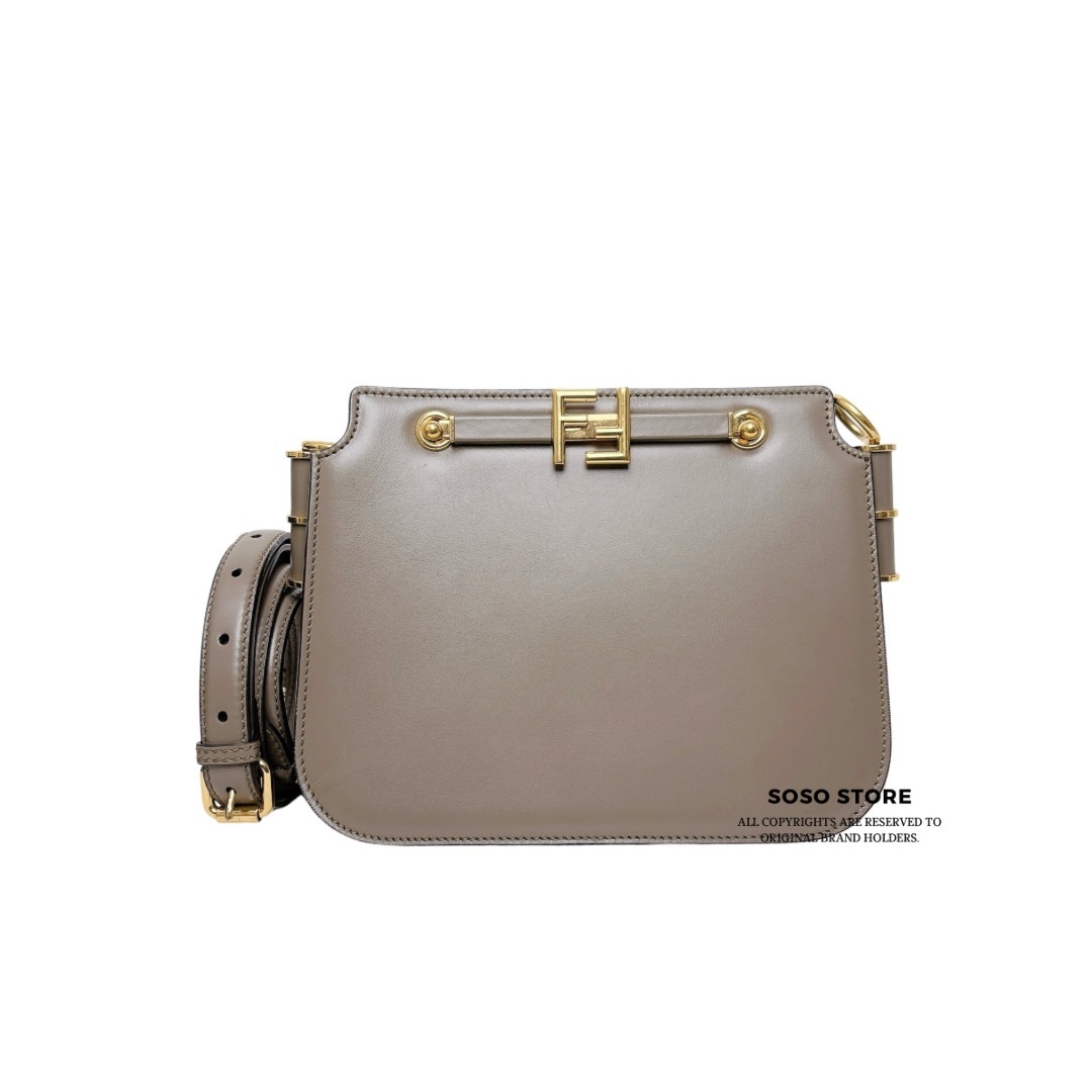 Fendi Touch FF Bag - Grey / Ghw