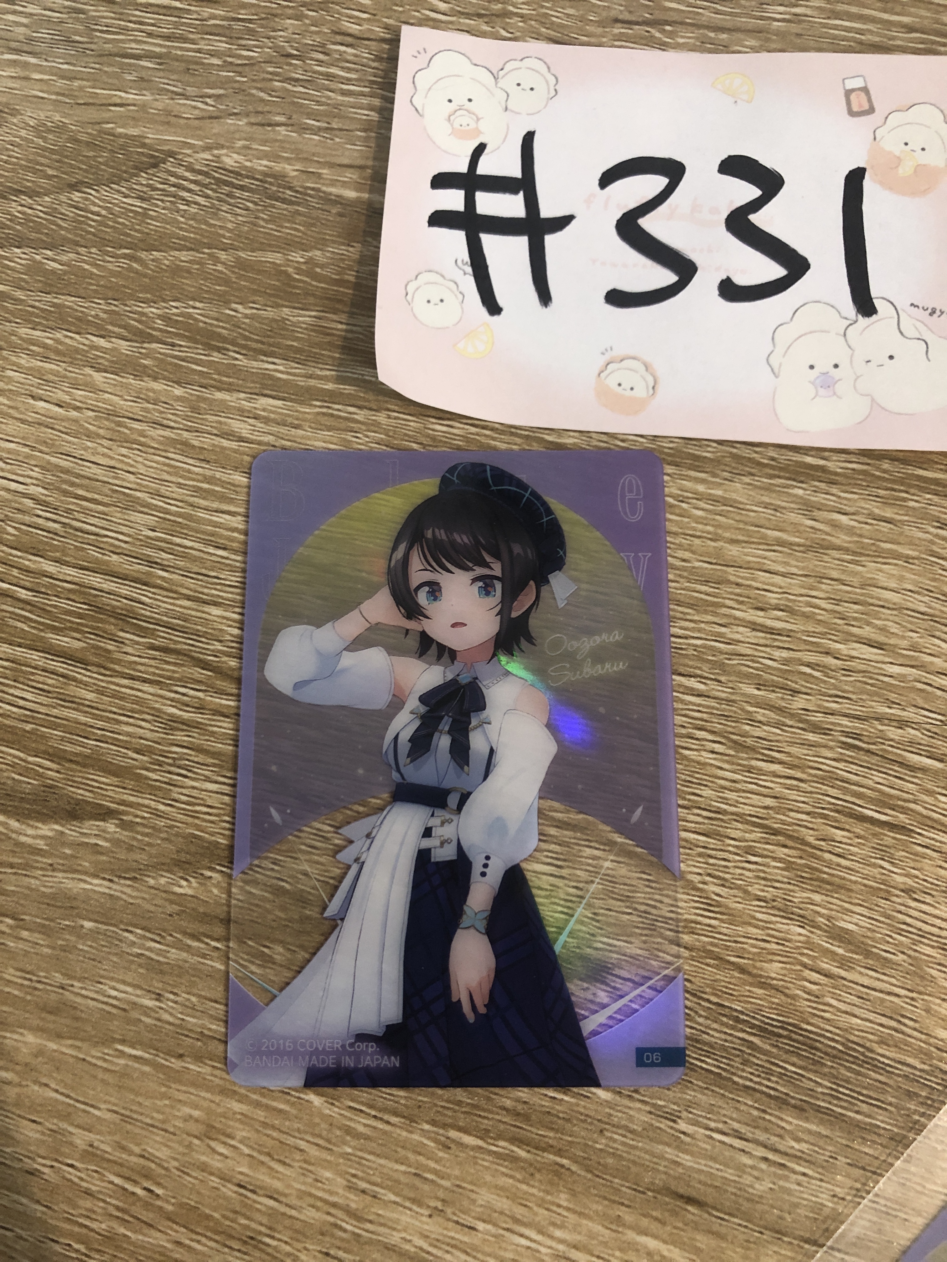 HOLOLIVE SUBARU 小卡#331 (透)