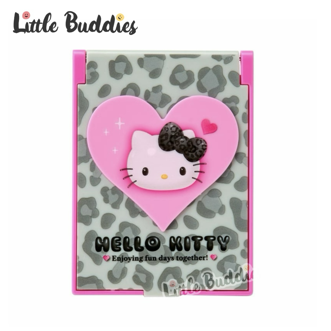 日本 Sanrio 動物圖紋系列 - 便攜摺鏡