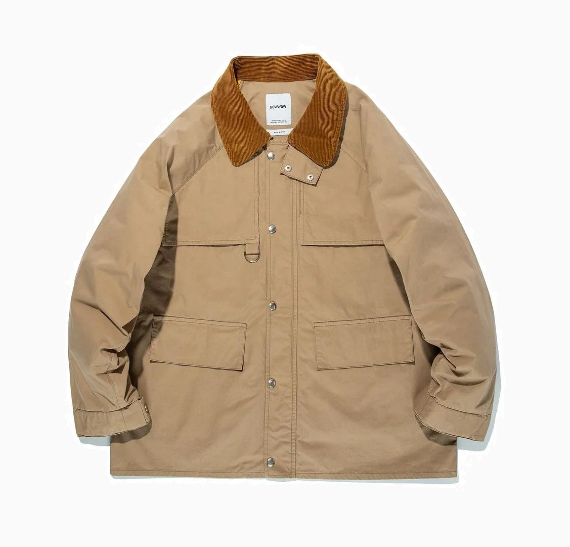 BOWWOW UNISPHERE ALL-WEATHER JACKET - KHAKI SIZE L PRE ORDER ITEM (預訂中)