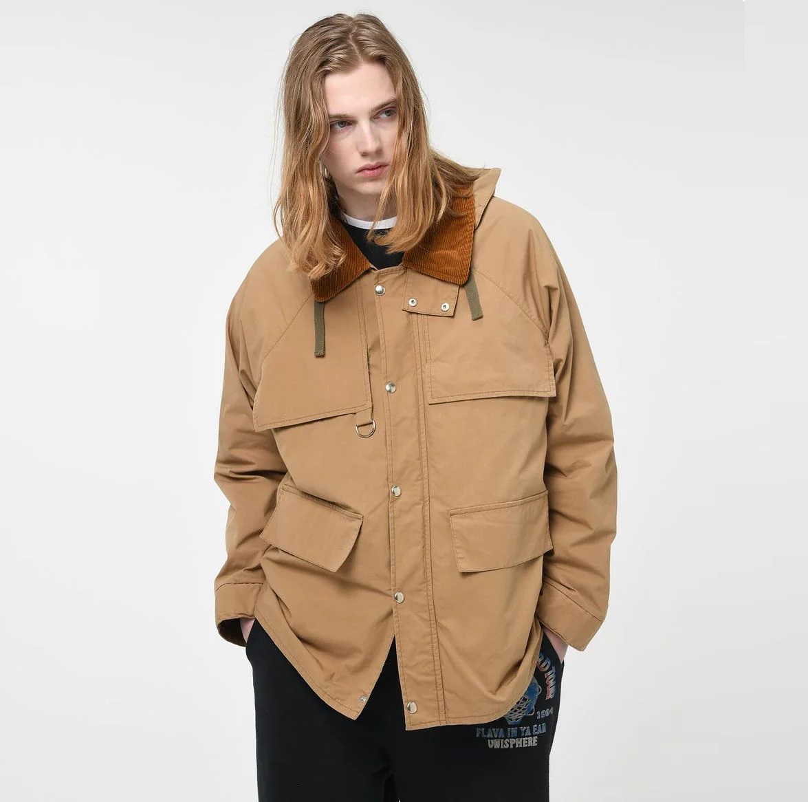 BOWWOW UNISPHERE ALL-WEATHER JACKET - KHAKI SIZE L PRE ORDER ITEM (預訂中)