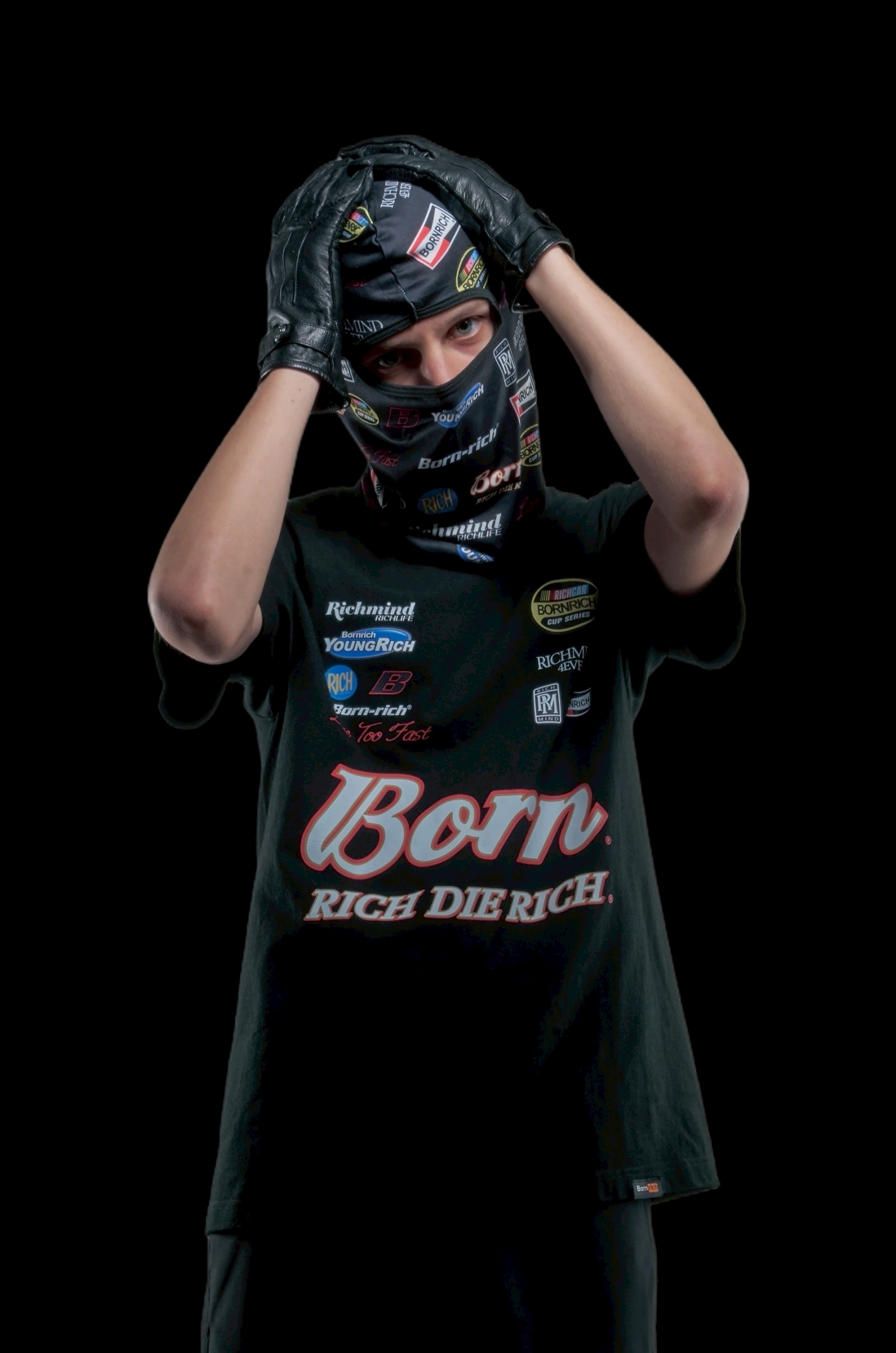 Bornrich RACING LOGO FACE MASK 賽車LOGO面罩