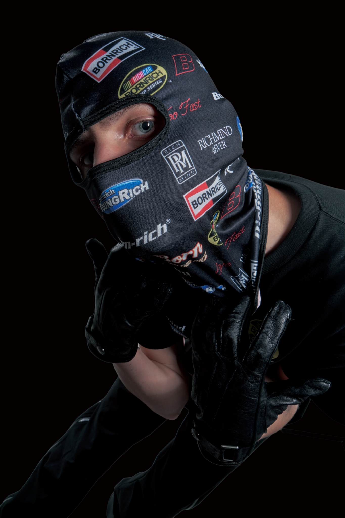 Bornrich RACING LOGO FACE MASK 賽車LOGO面罩