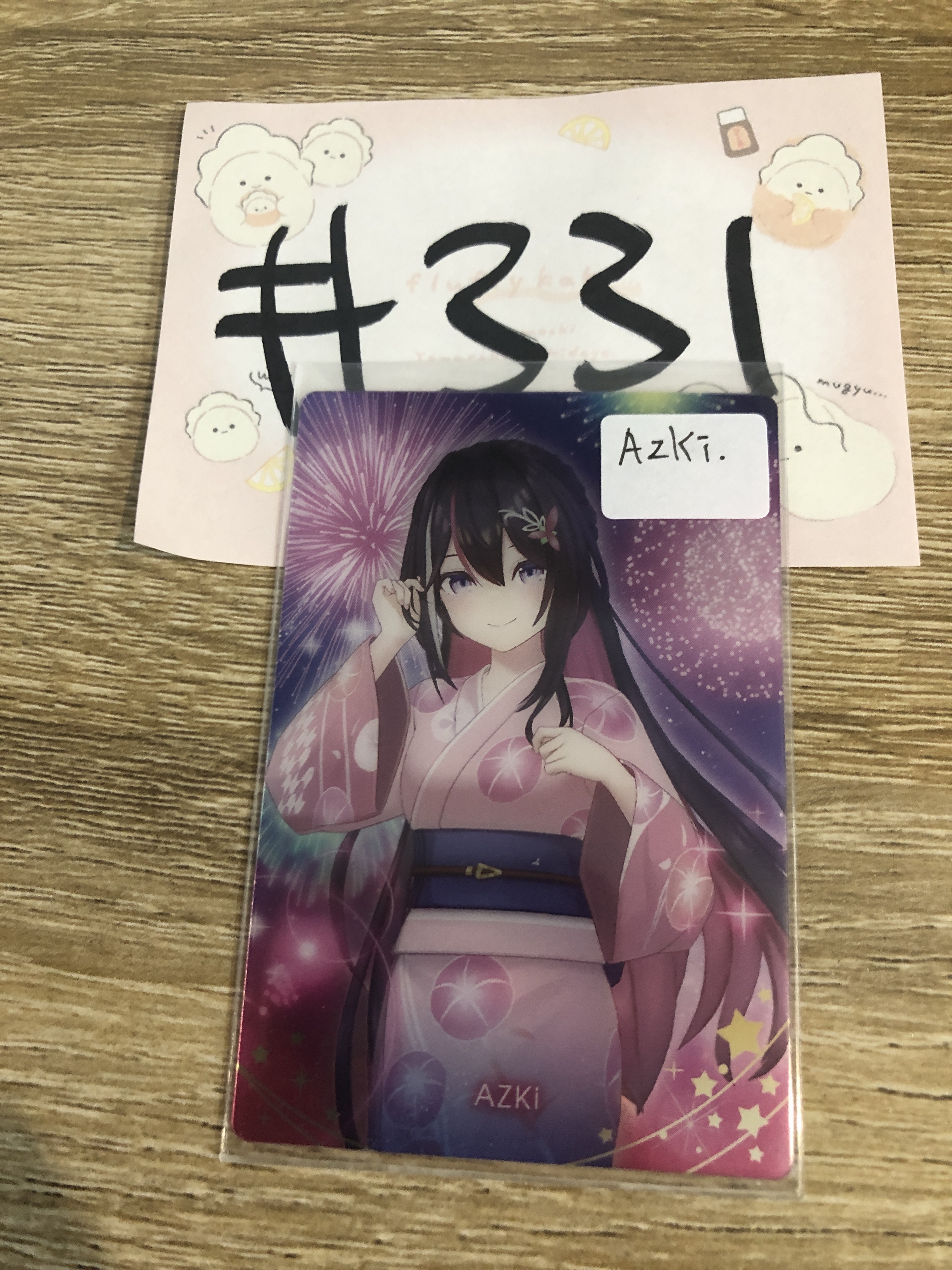 HOLOLIVE AZKI 小卡#331