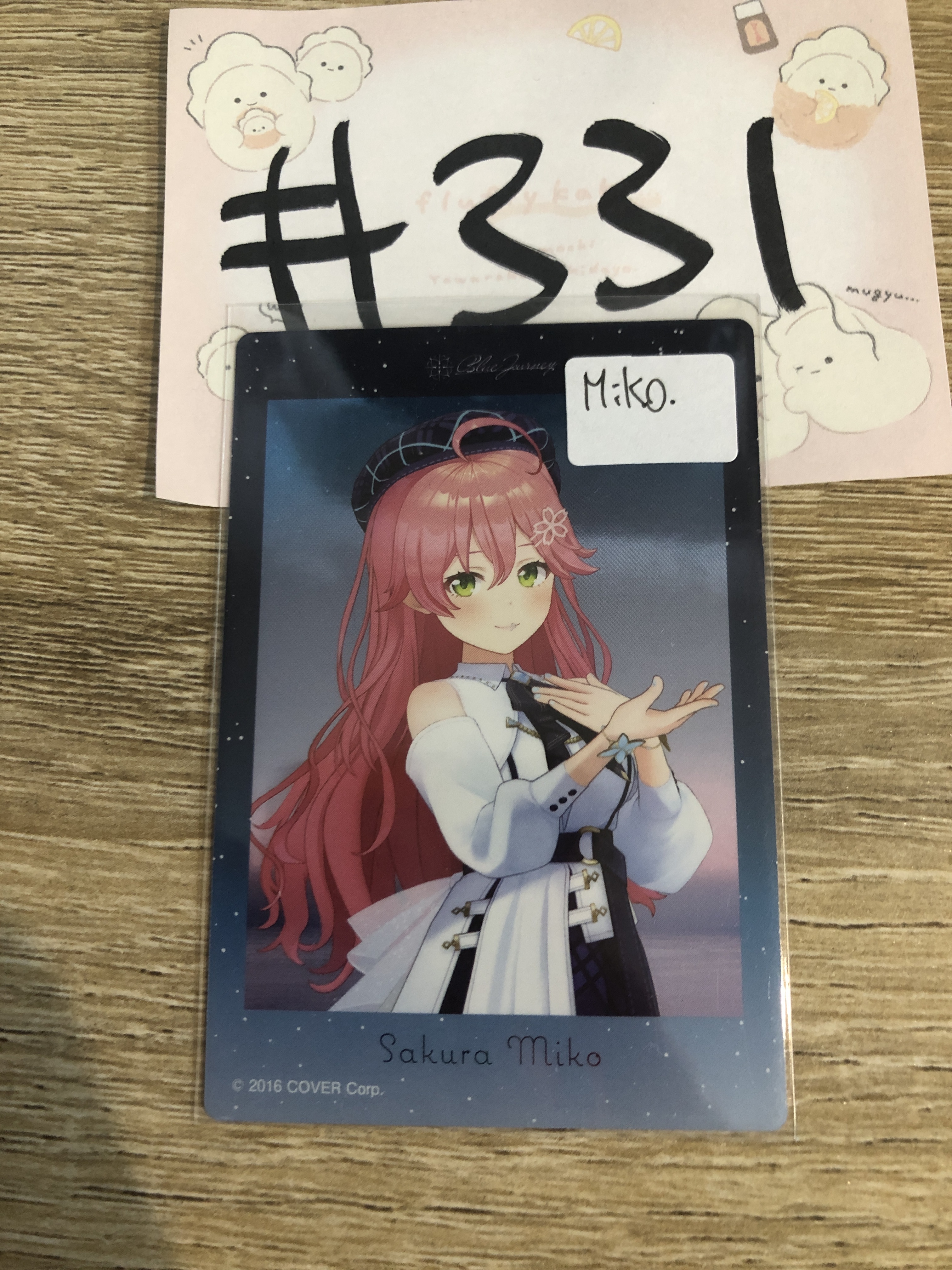 HOLOLIVE MOKI 小卡#331