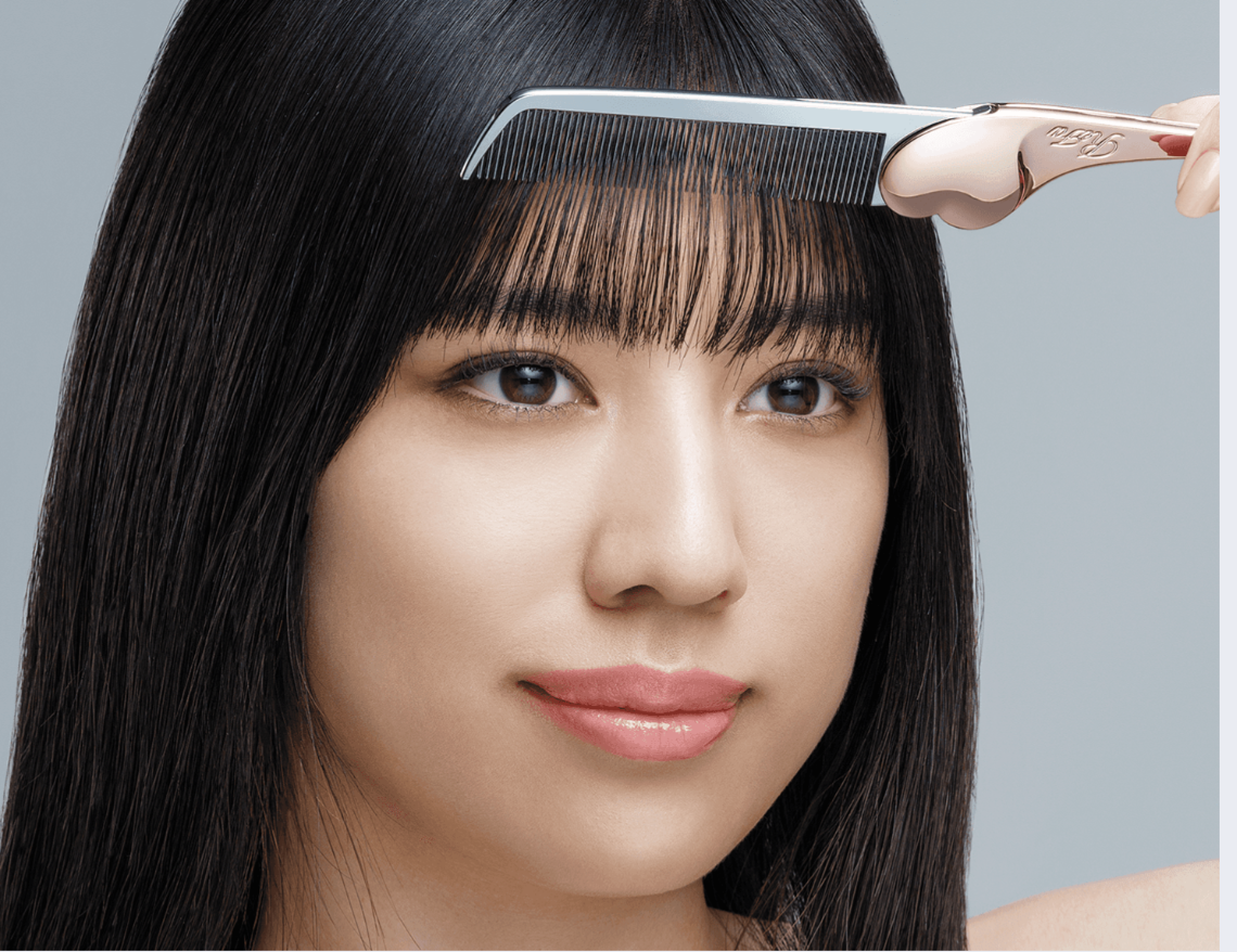 [現貨]ReFa HEART COMB Aira 心型光澤梳 玫瑰金