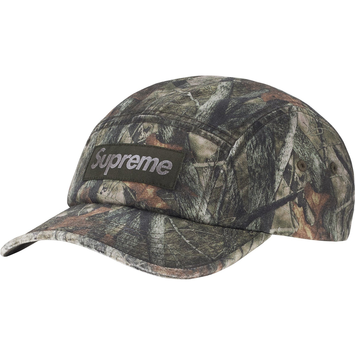 現貨┃Supreme 25FW Overdyed Camp Cap 仿舊五分割帽老帽