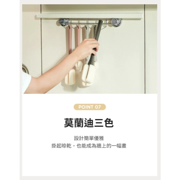 【樂森藥局】MOTHER-K 極簡奶瓶水杯海綿刷 替換刷頭(3入)