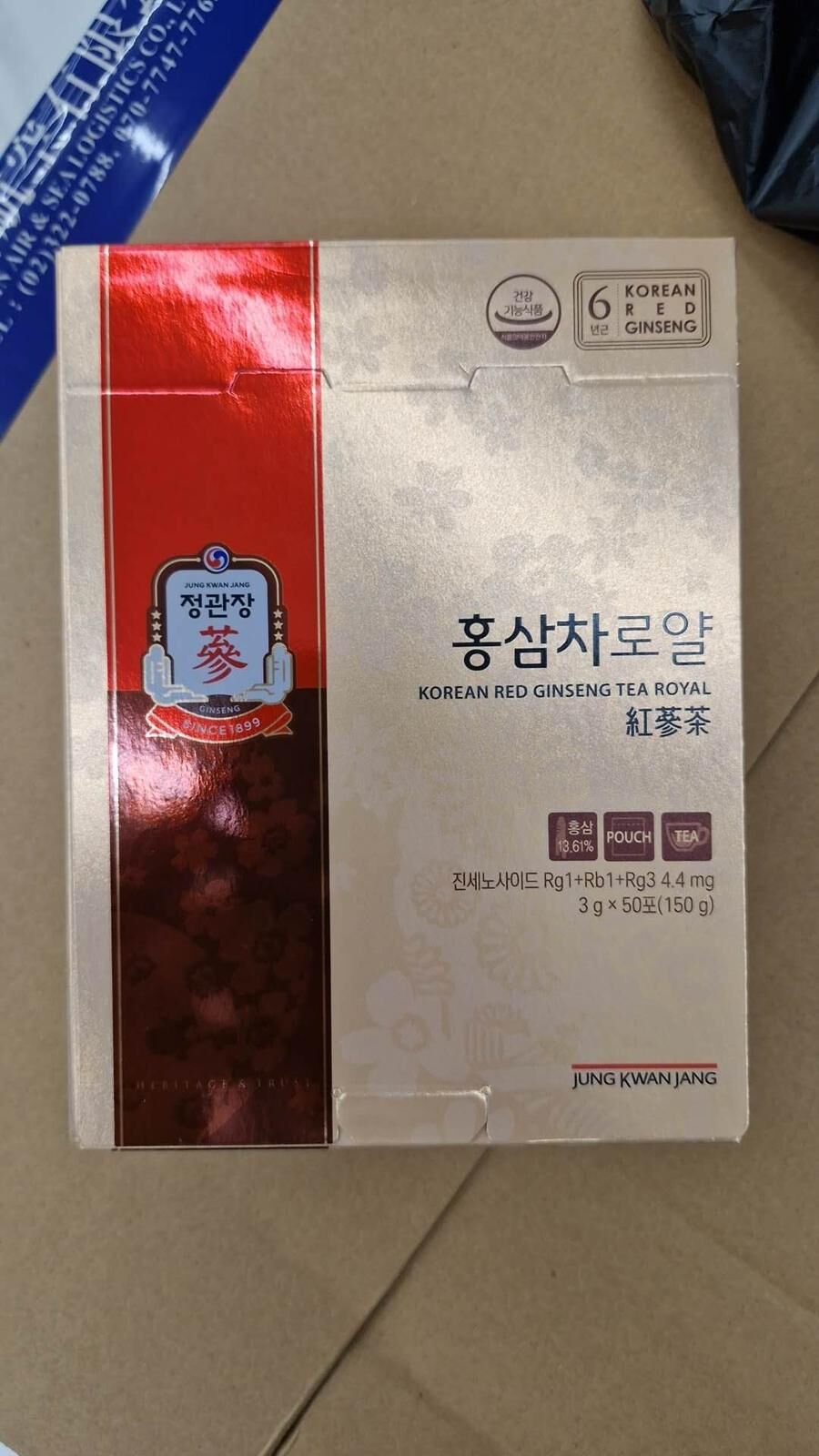 韓國正官庄紅蔘茶 50包（K8 TA804）