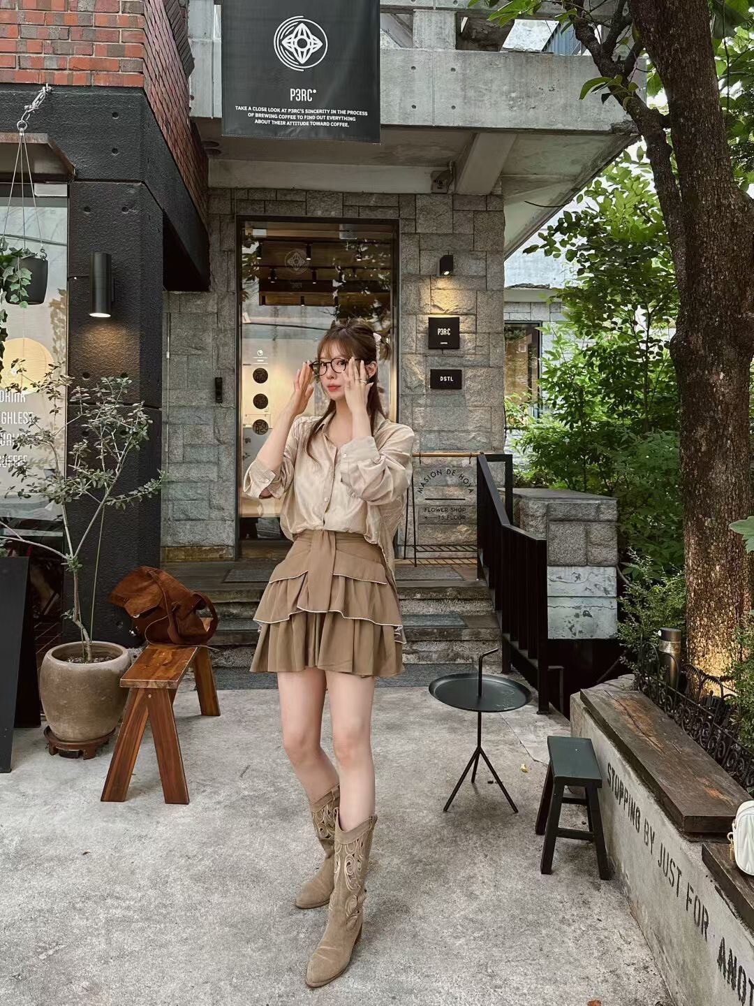 蛋糕公主風短裙